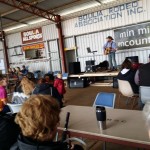 Boulia bloke,  Ali Sacipovic performs live Boulia Camel Races 2