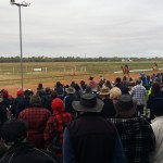 Crowd gathers at Boulia Camel Racing