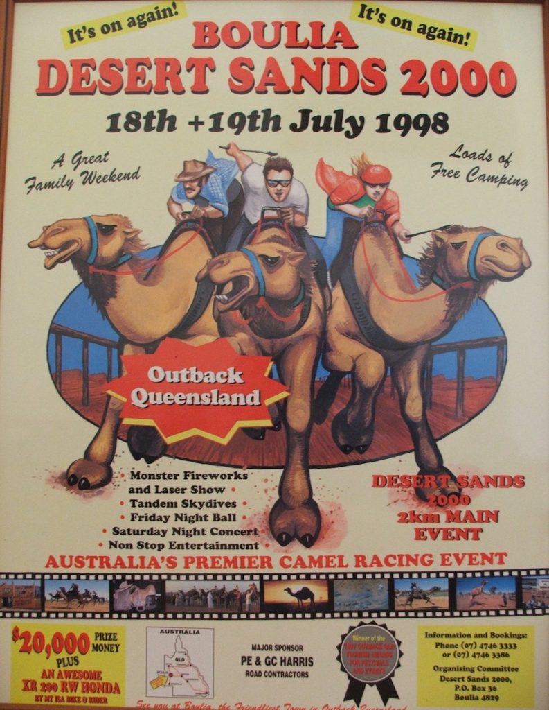 Camel Racing History Book History of Boulia Camel Races - Boulia Camel Races